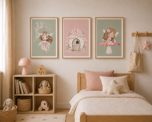 Lot 3 affiches Fée