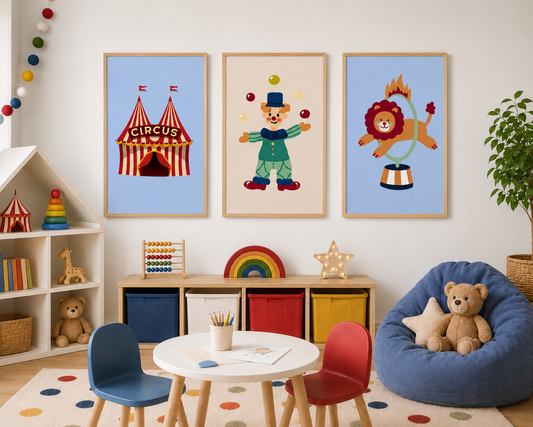 Lot 3 affiches Circus 2