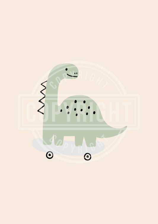 Lot 3 affiches Dino