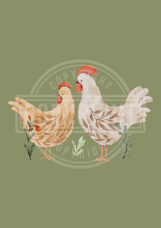 Affiche Poulettes 🐓