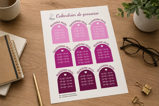 Calendrier de grossesse